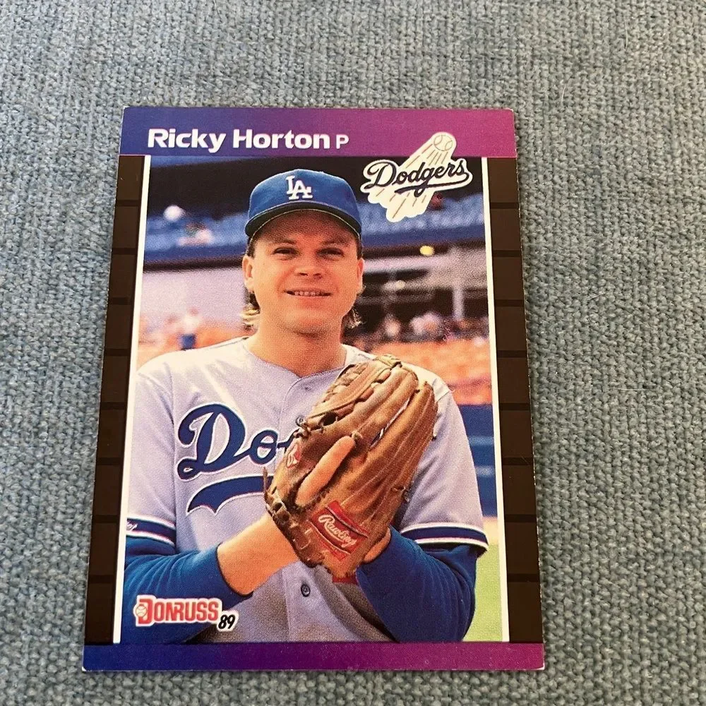 1989 Donruss Los Angeles Dodgers Baseball Card Trading Card